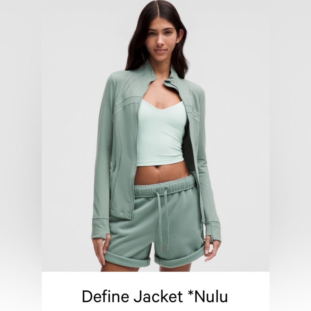 Lululemon Define Jacket in Crater Blue
